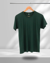 Bottle Green Plain Tee