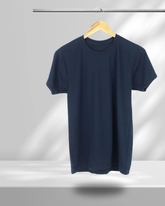 Navy Blue Plain Tee