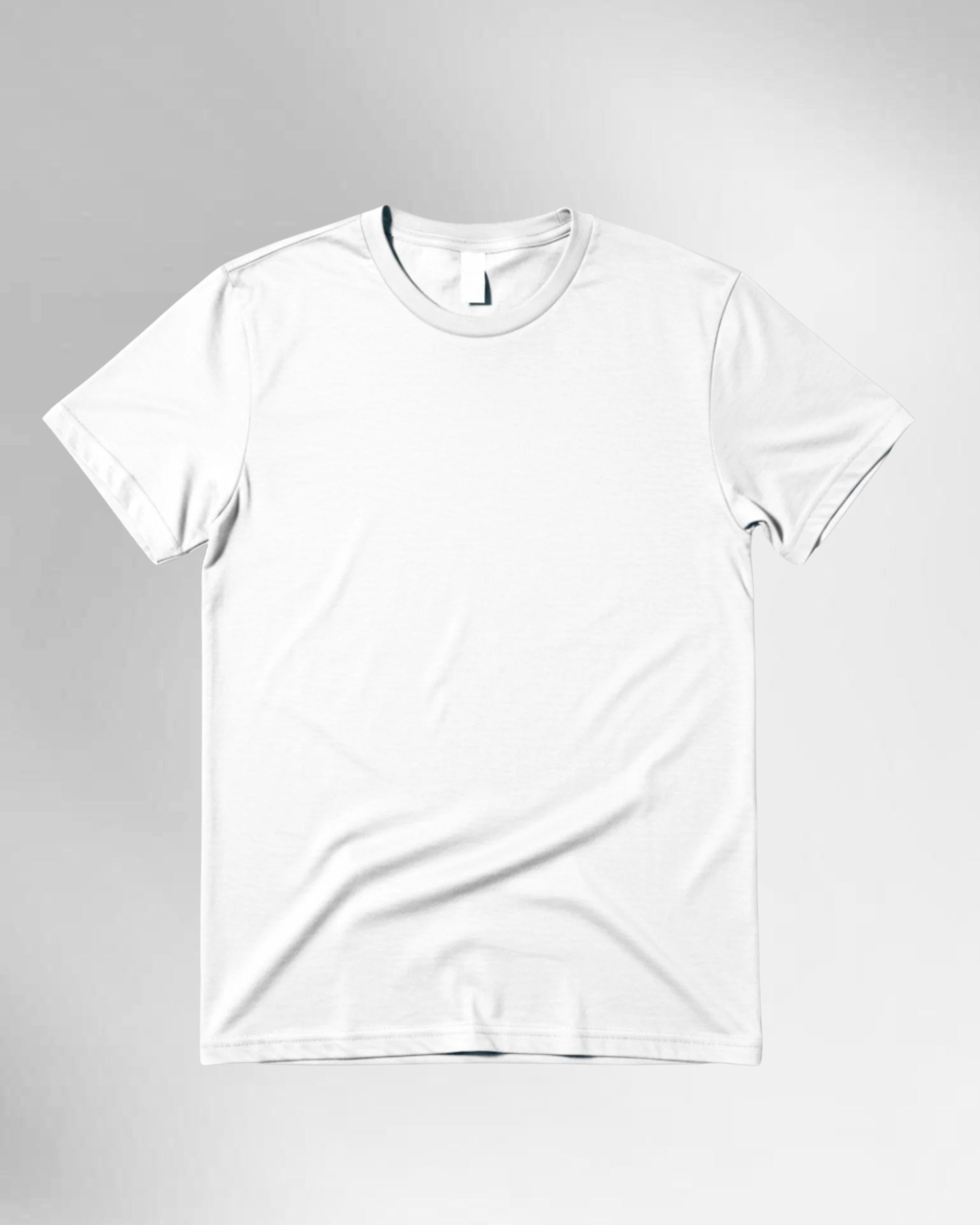 White Men’s Basic Tee