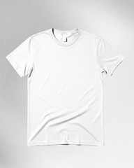 White Men’s Basic Tee