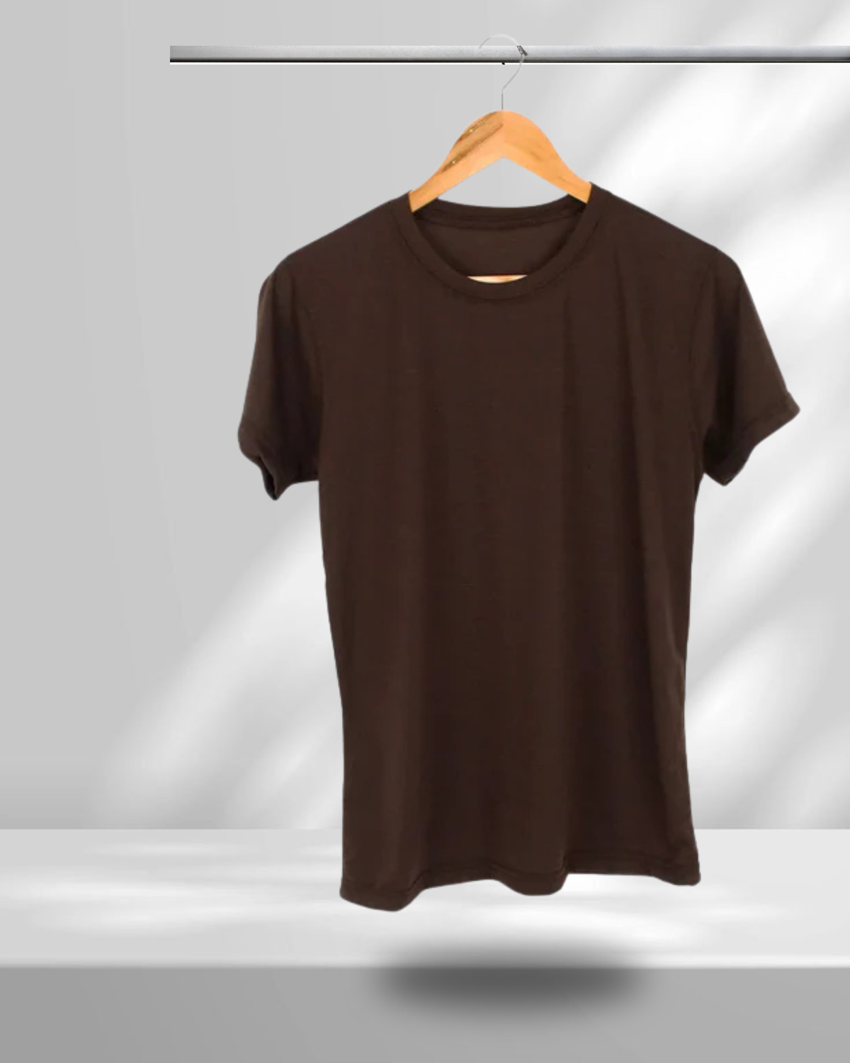 Brown Plain Tee