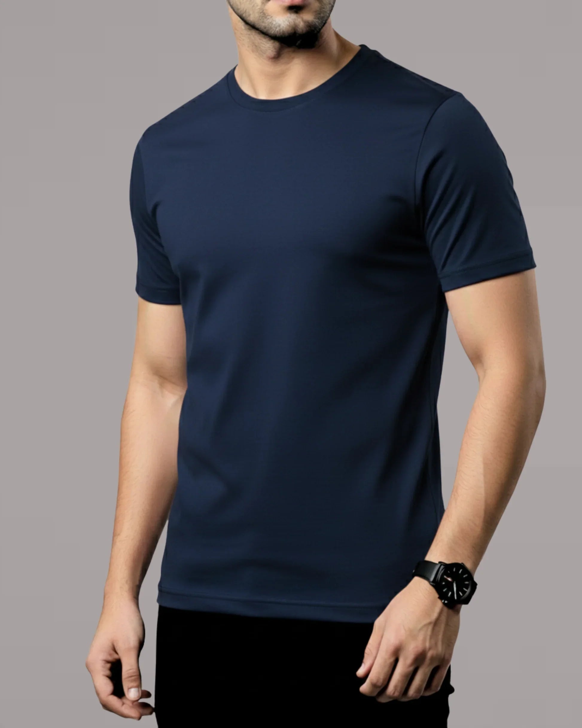 Navy Men’s Basic Tee